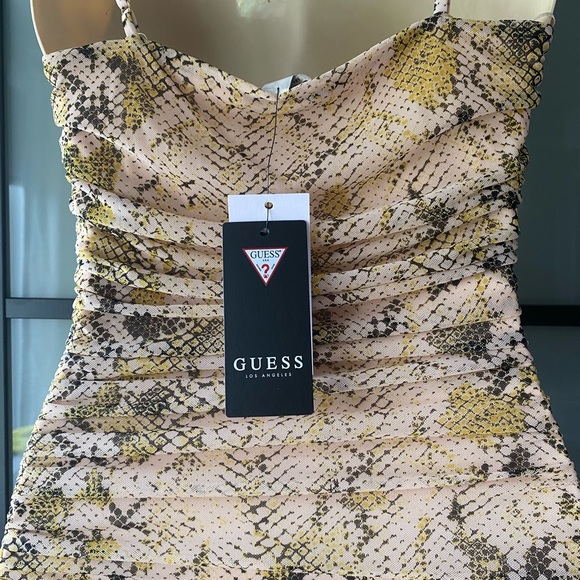 GUESS snakeprint dress BNWT - Picture 7 of 16